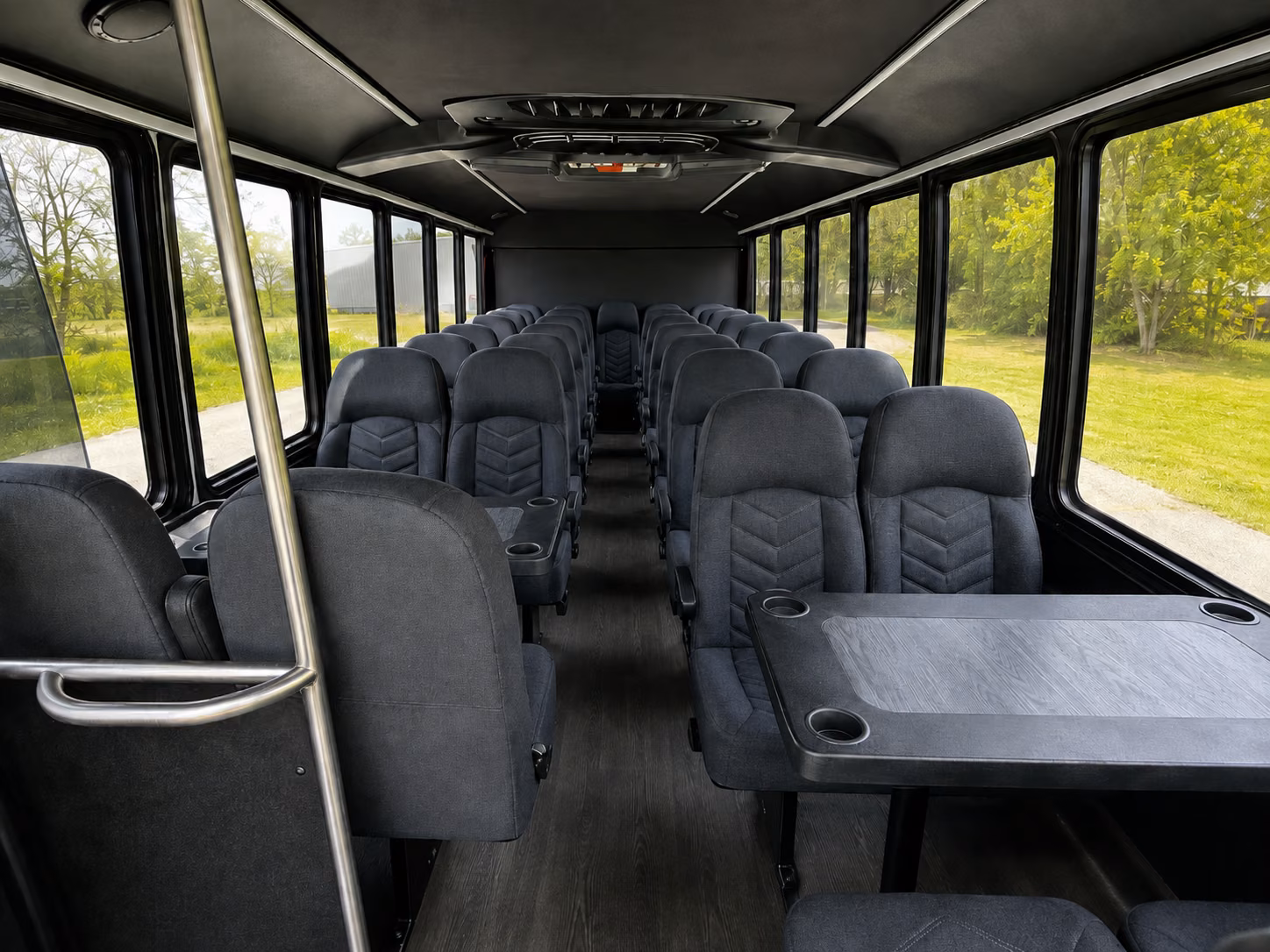 fargo 18 passenger minibus inside