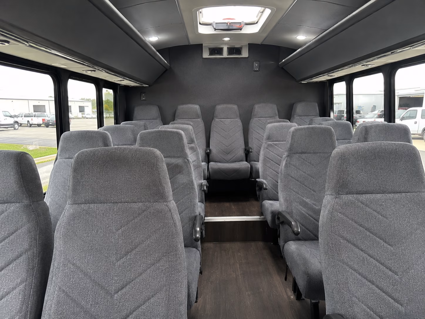 fargo 18 passenger minibus interior
