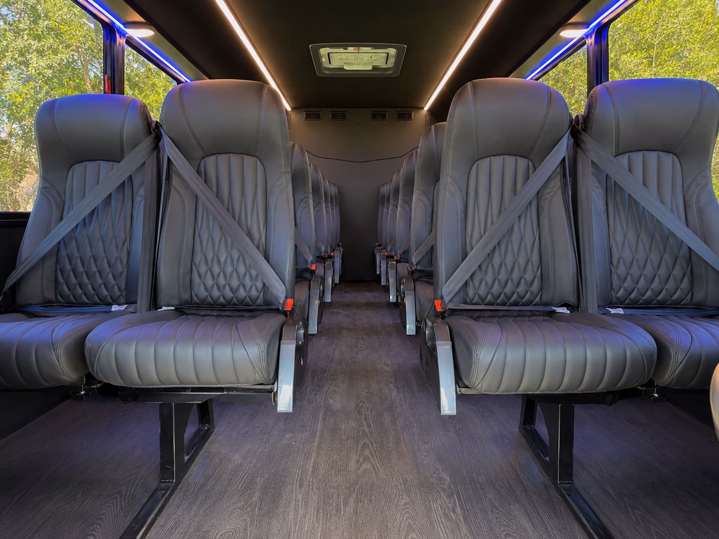 fargo 20 passenger minibus inside
