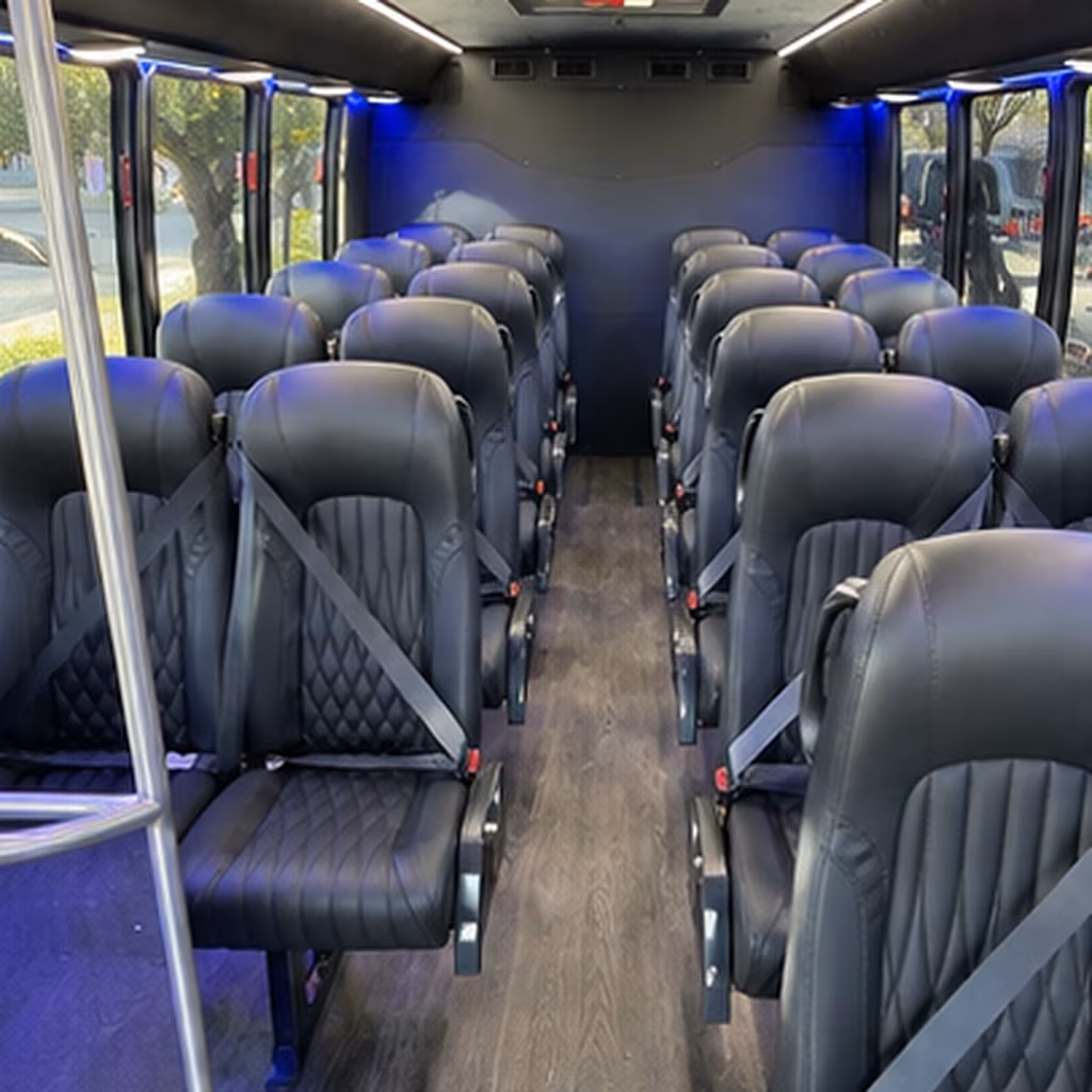 fargo 28 passenger minibus interior