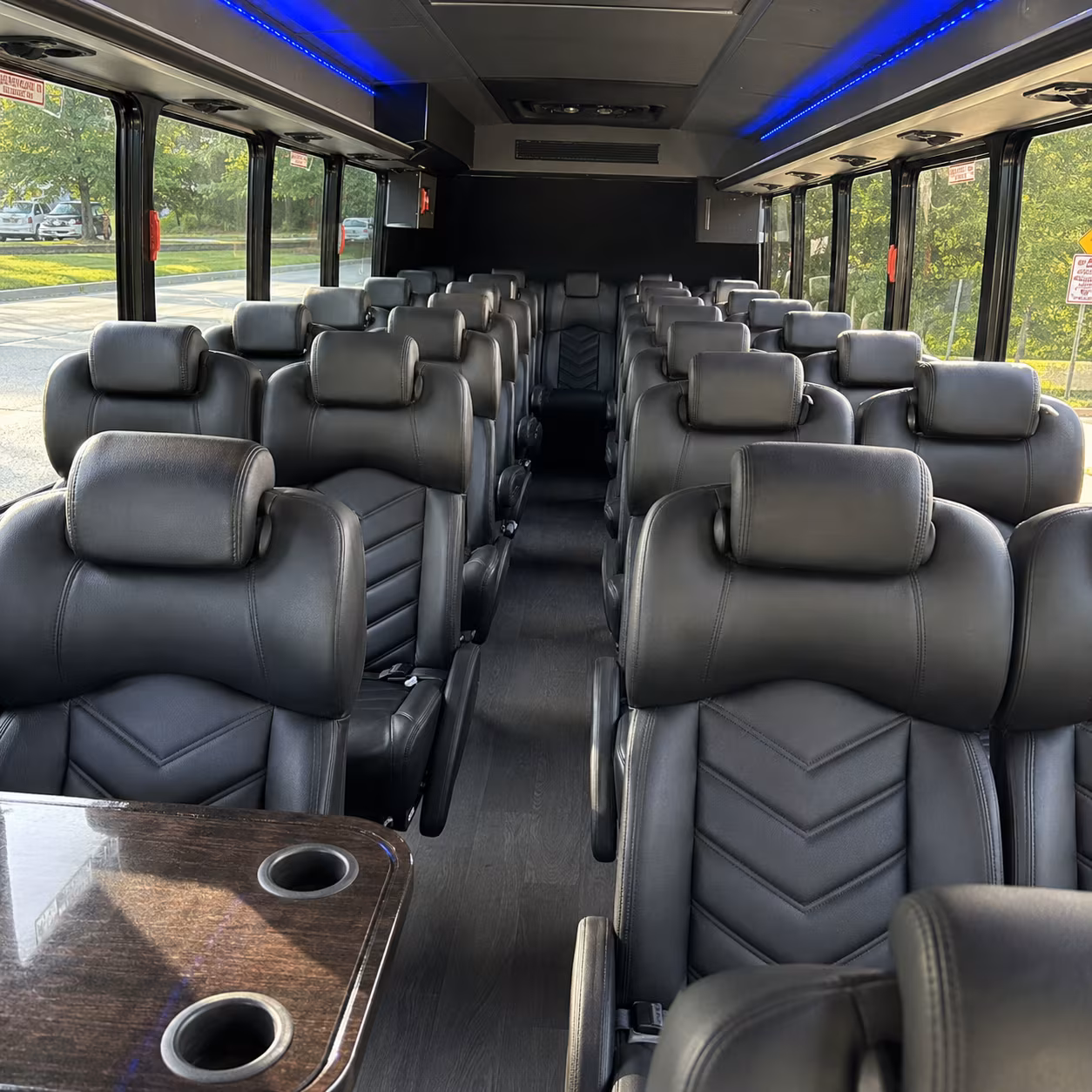 fargo 30 passenger minibus inside