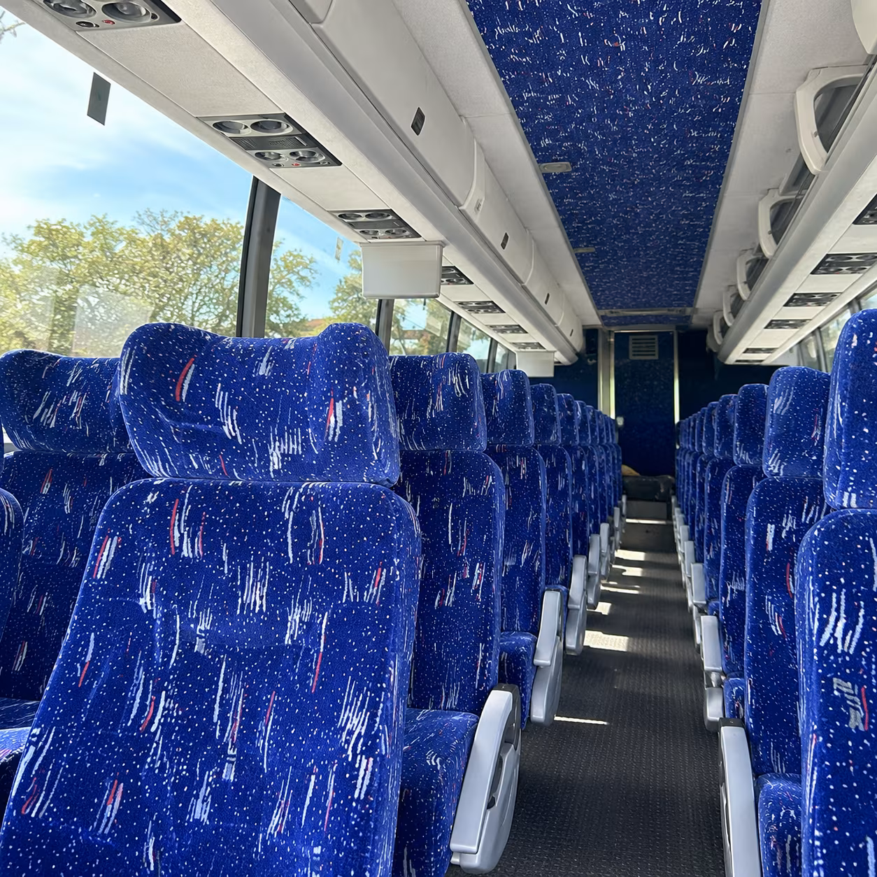fargo charter bus inside