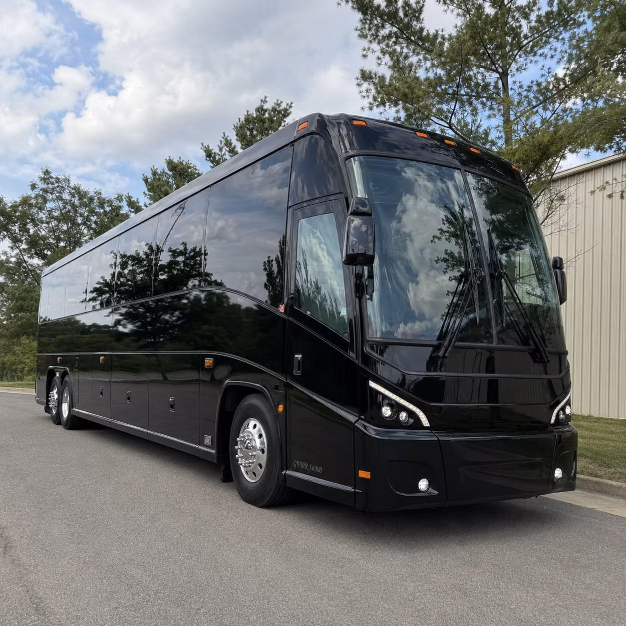 fargo long distance charter bus rental