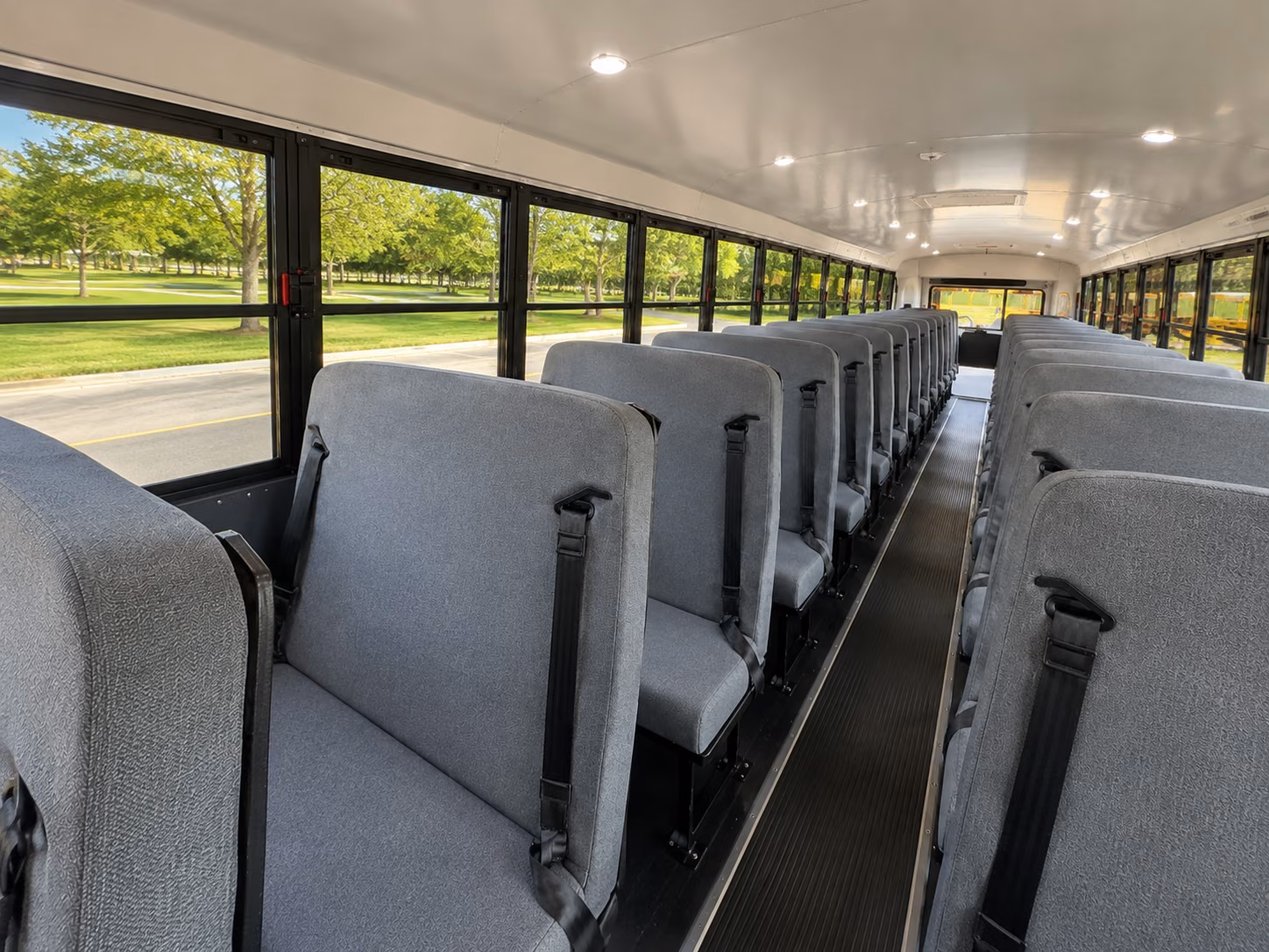 fargo school bus inside