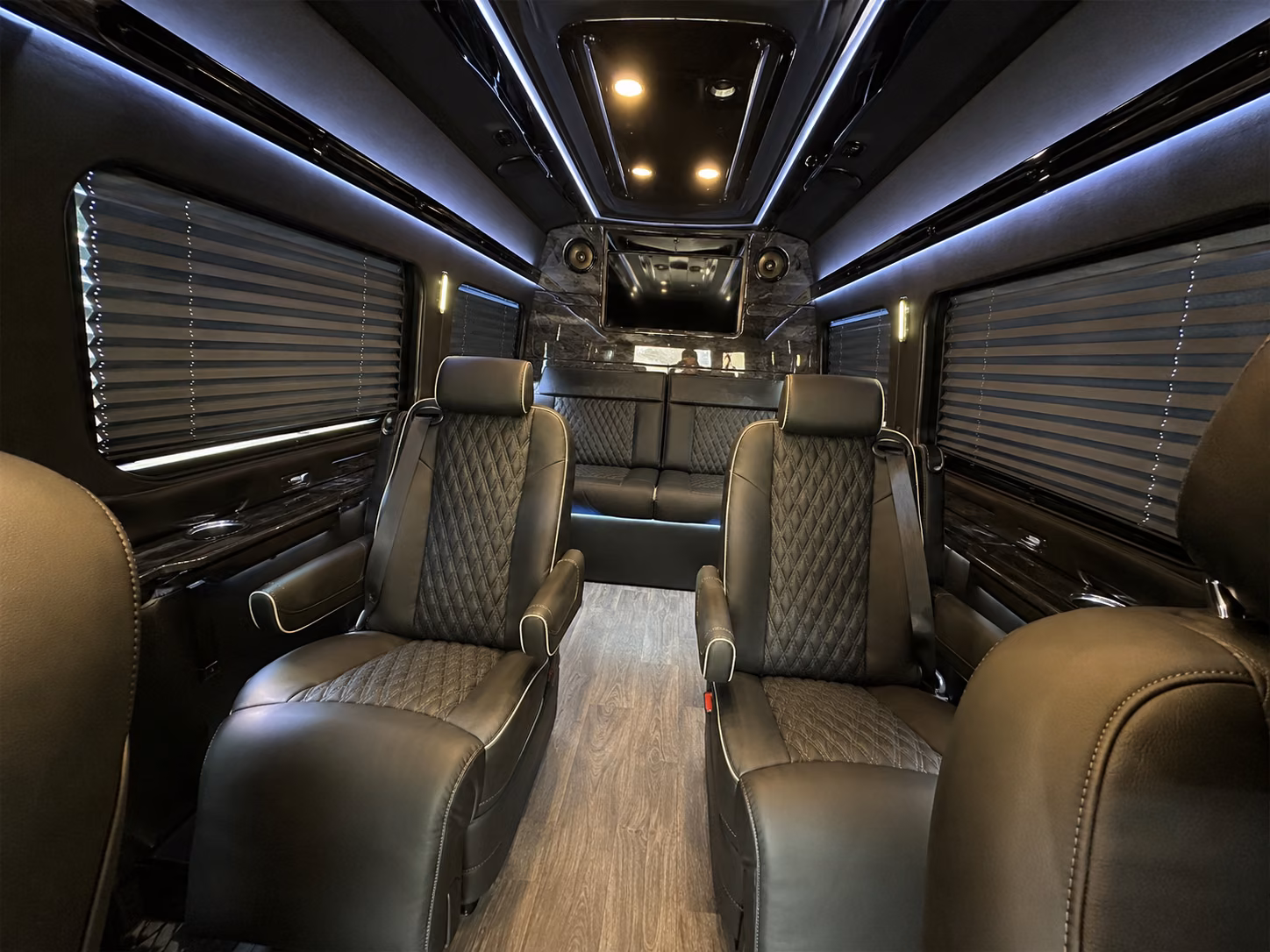 fargo sporting event transportation onboard seating