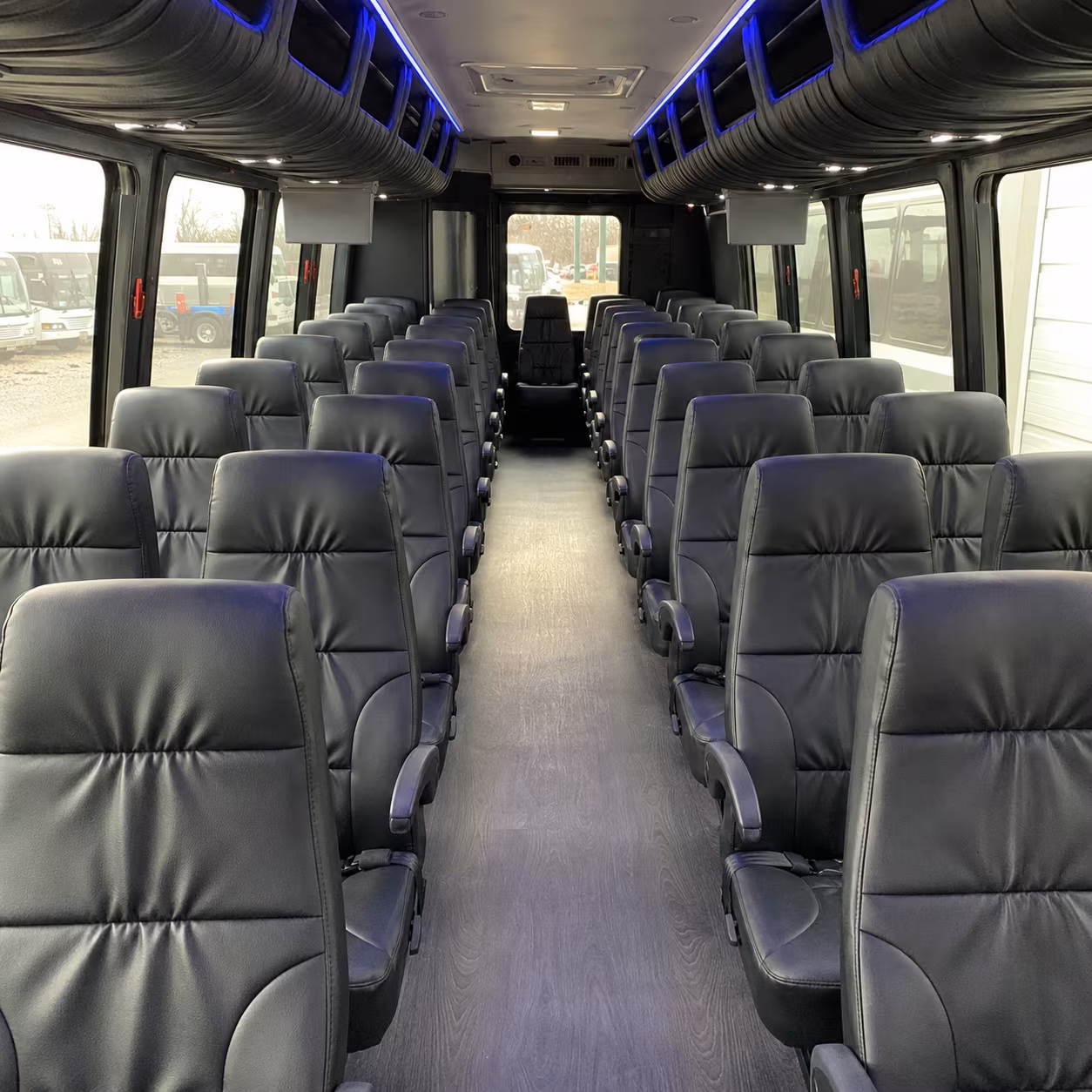 wedding buses and shuttle service for fargo celebrations